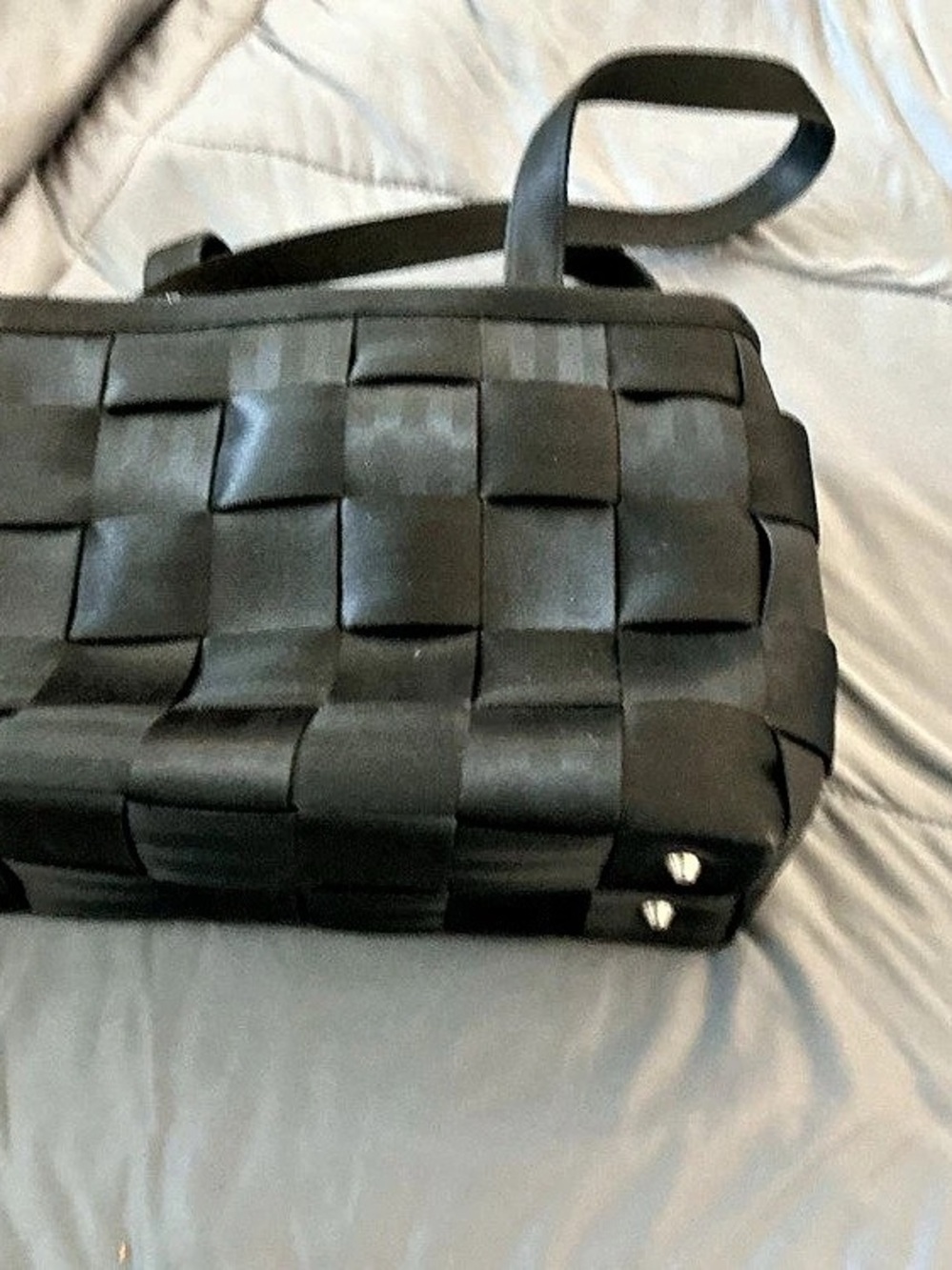 Harveys Woven Tote in Black